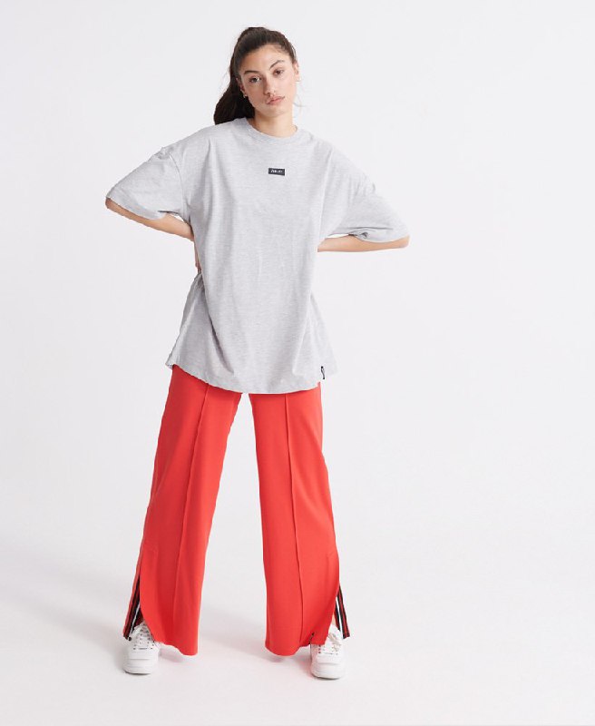 Женские спортивные брюки Superdry красные 4