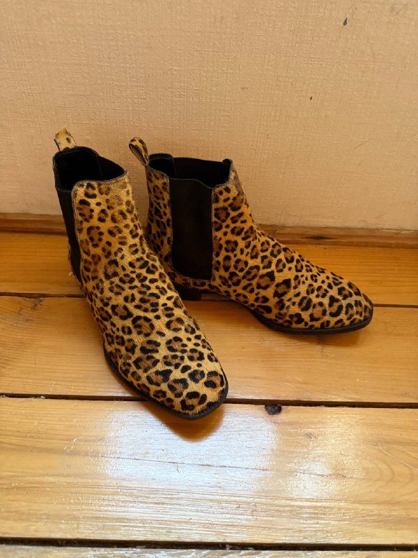 Леопардовые челси из пони, размер 40