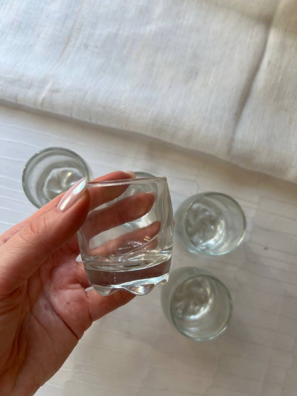 Стопки стеклянные 6 шт