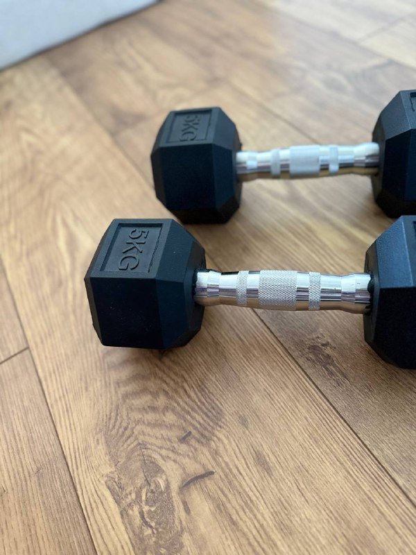 Гантели по 5 кг (10 кг) 2