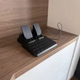 Игровой руль Thrustmaster T128, коврик 2