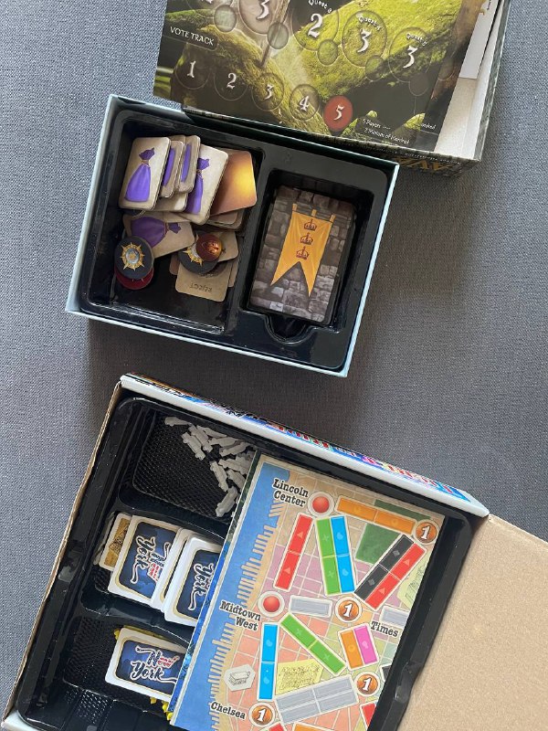 Avalon, Ticket to ride настольные игры 2