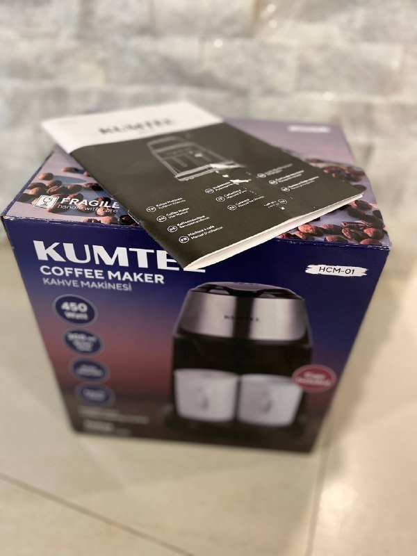 Кофеварка Kumtel с двумя кружками 3