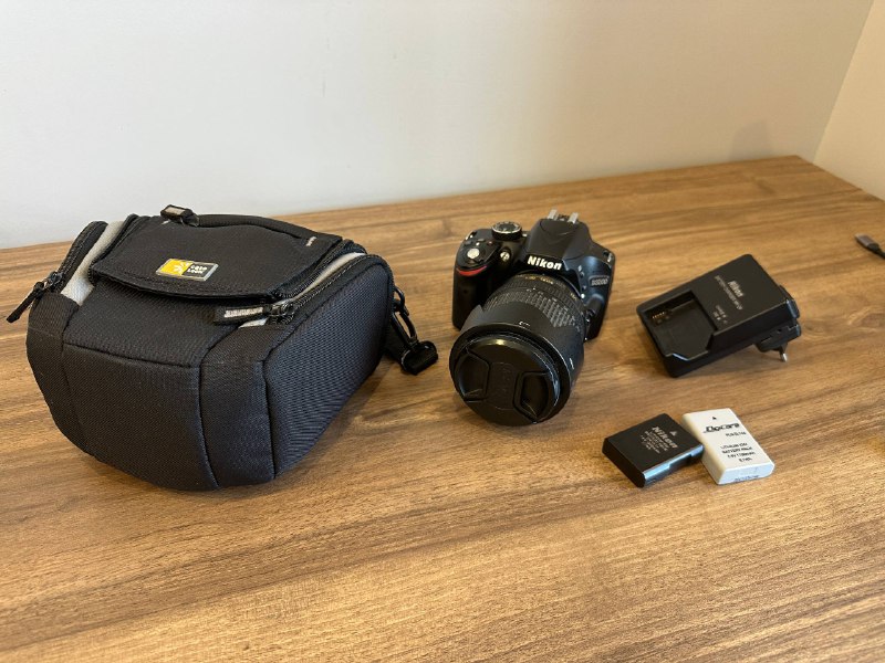 Камера Nikon D3200 с объективом Nikkor 18-105 mm