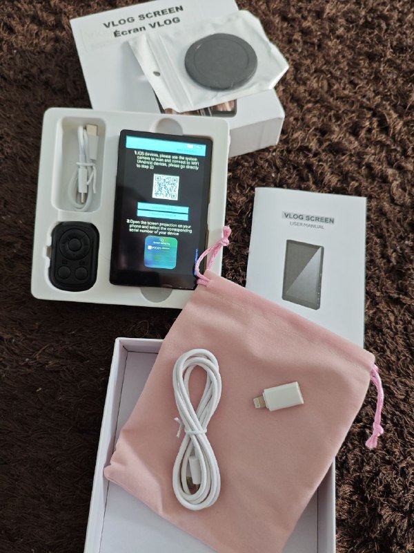 Магнитный монитор для селфи на телефон