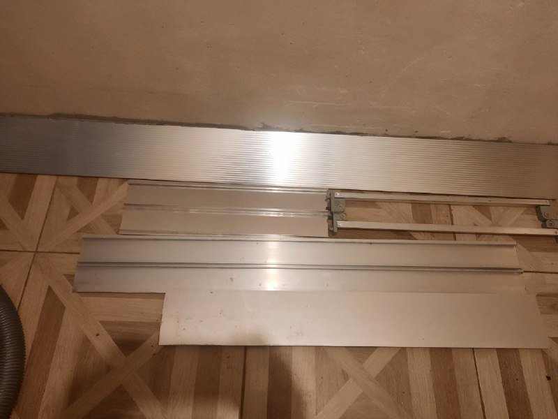 Раковина для кухни из нержавейки, кран для ванны, алюминиевые профили 6