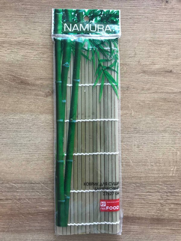 Набор для суши и роллов с доской, ковриком, щипцами, пиалами 2