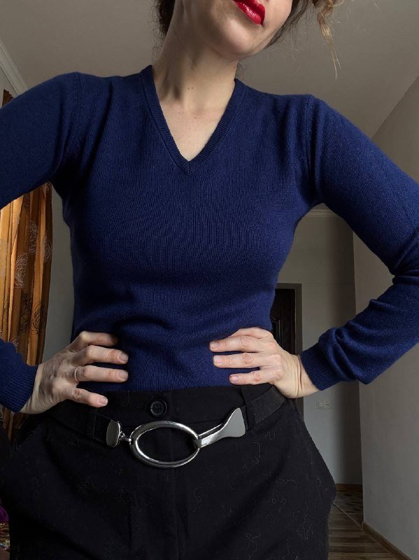 Свитер фуксия, темно-синий, серый, терракотовый джемперы 3