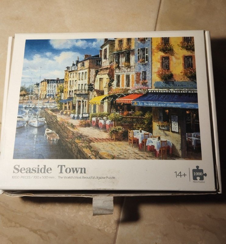 Пазлы 1000 элементов Seaside Town, Underwater World