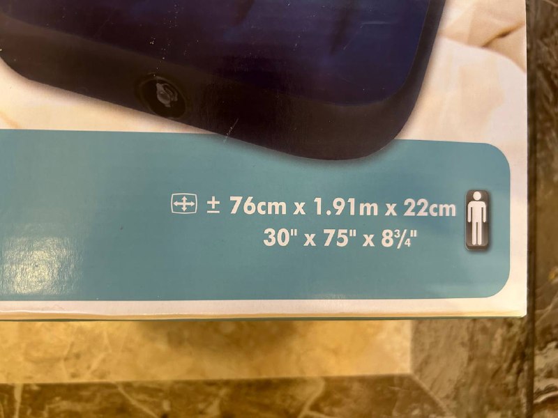 Надувной матрас 2