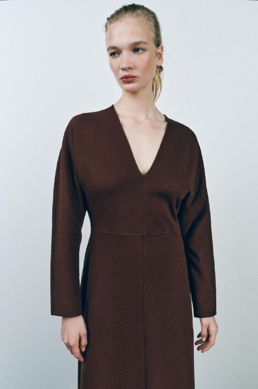 Платье Zara XS бордовое 5