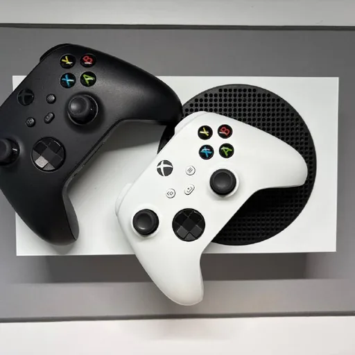 Xbox Series S, два геймпада, HDMI кабель
