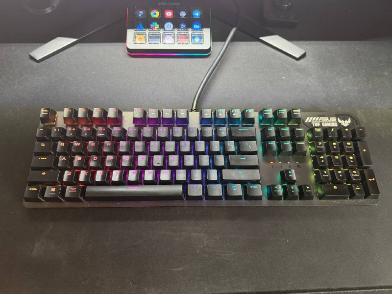 asus tuf gaming k3 клавиатура