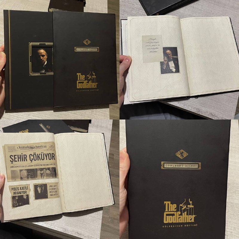 Коллекционный блокнот Крестный отец