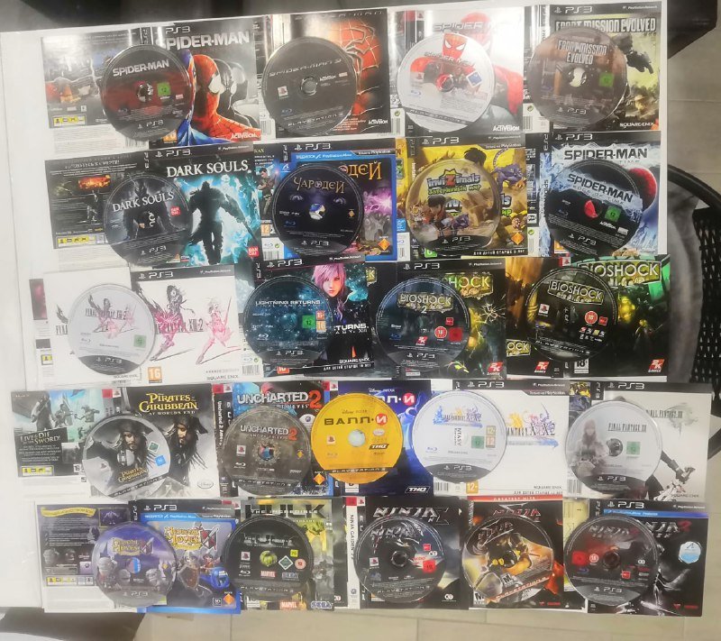 Лицензионные игры PS3 4