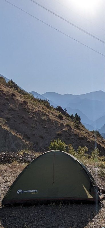 Туристический комплект с палаткой, спальниками, матрасом 2