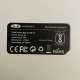 механическая проводная клавиатура Magegee MK-Star 75 3