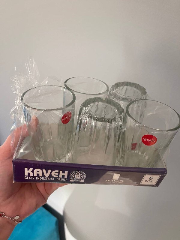 Стаканчики стеклянные набор 6 шт