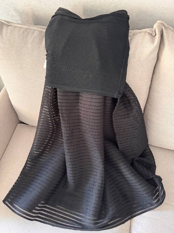 черная юбка в пол 2