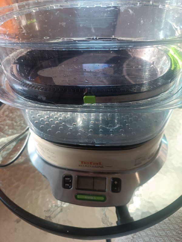 Пароварка тефаль три секции + йогуртница