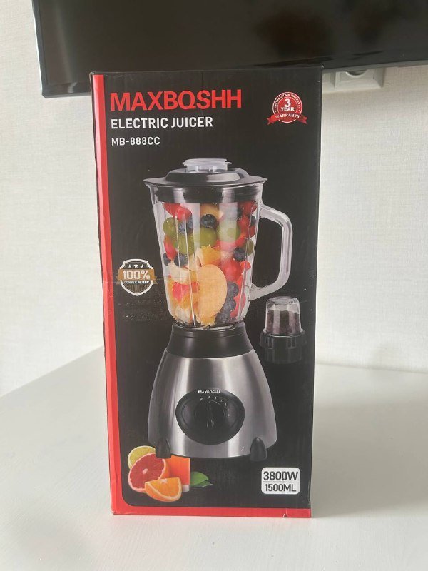 Блендер Maxbqshh Electric Juicer 3800W