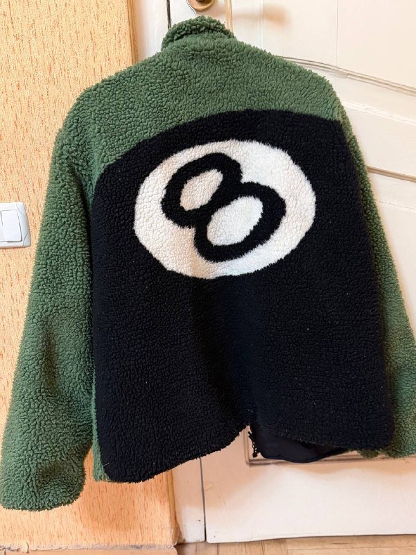 Stussy 8 Ball Sherpa, двусторонняя куртка 2