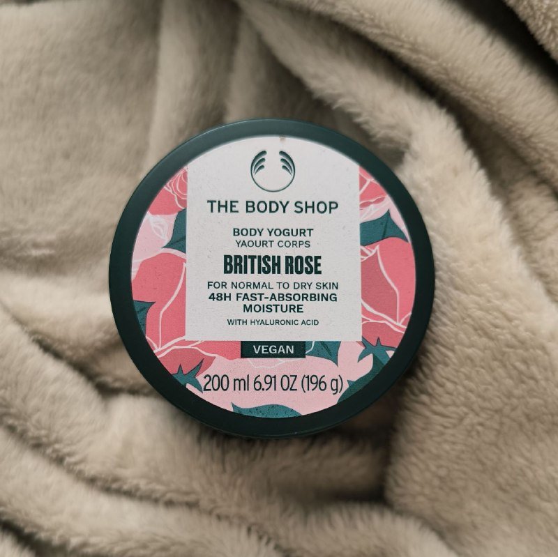 Крем йогурт для тела British Rose The Body Shop