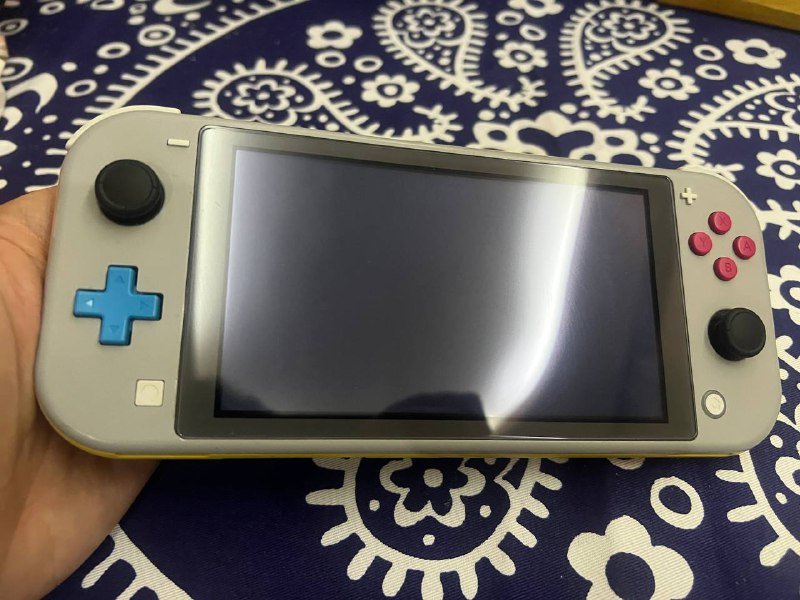 Nintendo Switch lite с играми и чехлом 3