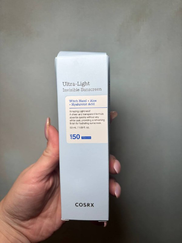 cosrx ultra light invisible sunscreen