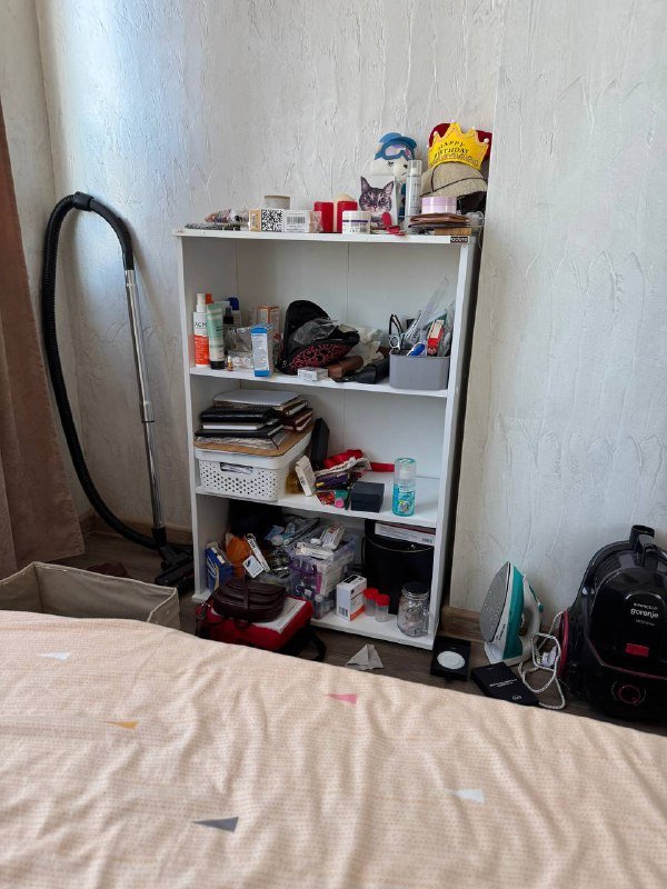 Подставка для обуви, белый стеллаж 2