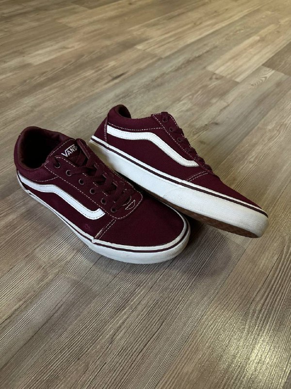 Vans Old Skool бордовые кроссовки размер 38 EU 2