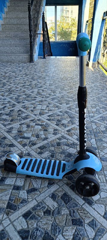 Самокат для 4-5 лет, 3х колёсный 2