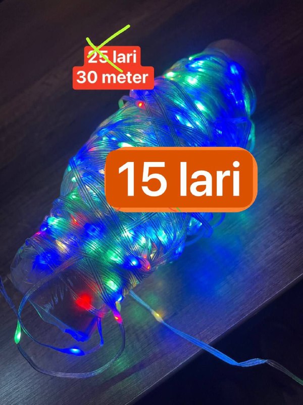 Кросовки, купальник, пуховик, гирлянды 8