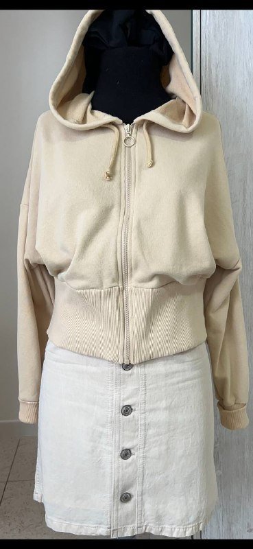 Худи на молнии женское размер 42-46