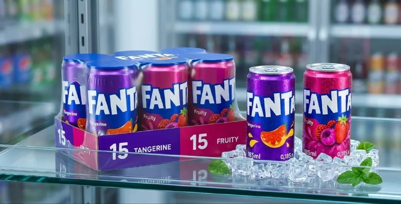 Fanta Tangerine и Fanta Fruity