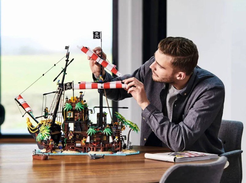 Лего Пиратский корабль, Пираты залива барракуда, 2 коробки