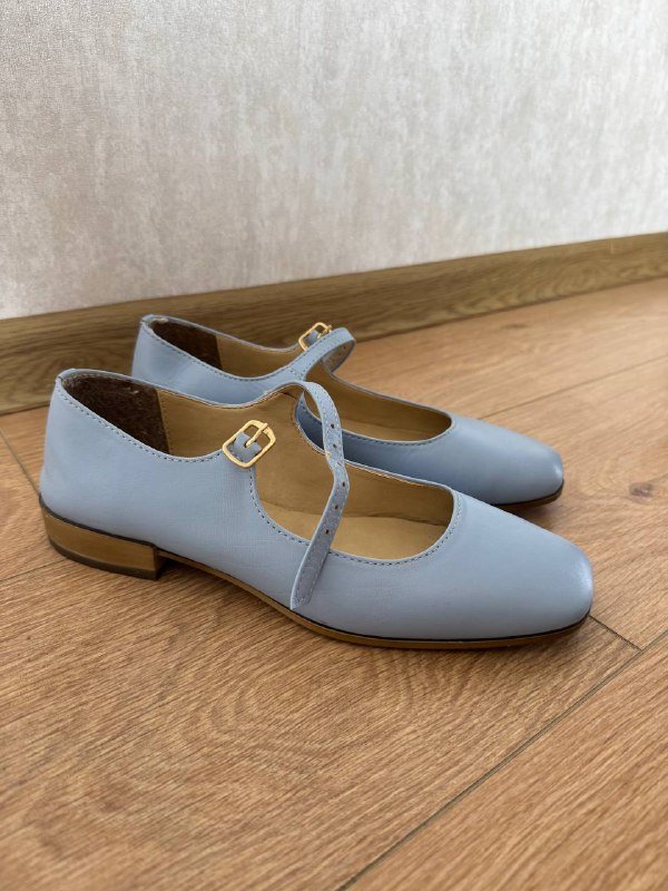 Голубые кожаные женские туфли размер 38, Зеленые кожаные туфли 38, Коричневые замшевые туфли 38
