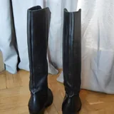 Кожаные сапоги 37 размера 4