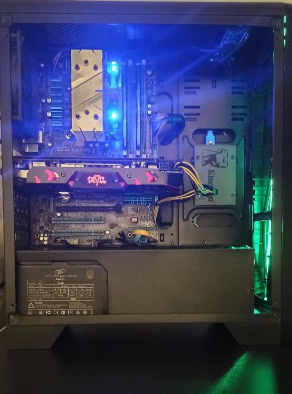 ПК системный блок Xeon e3 1230 v2 RX580 8GB 5