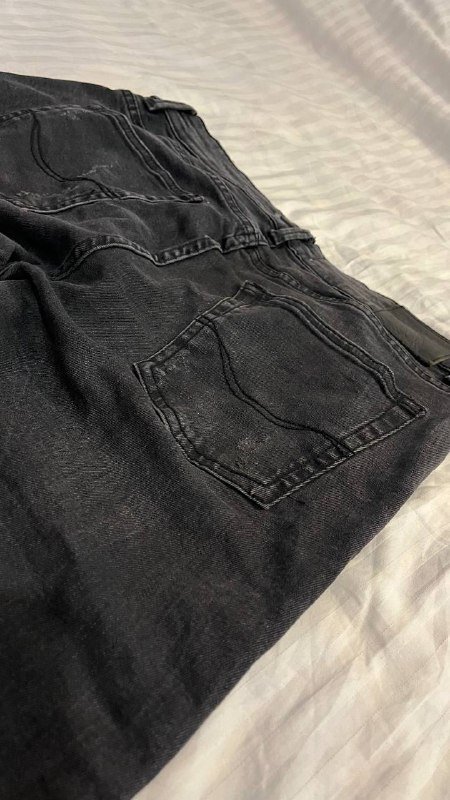 Чёрные мужские джинсы 30 LAR 3