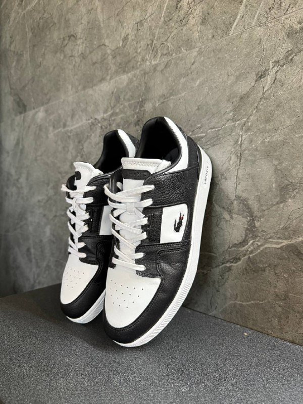 Кроссовки Lacoste CourtCage размер 44 черно-белые 2