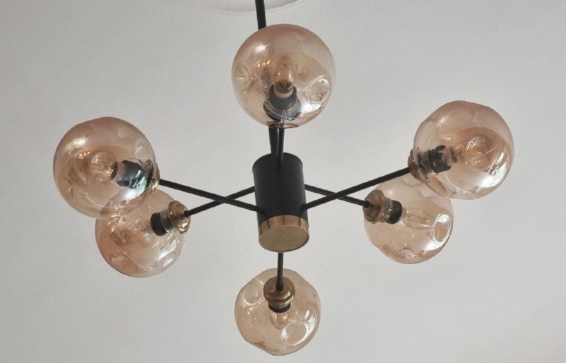 Люстра современная на 6 лампочек 3
