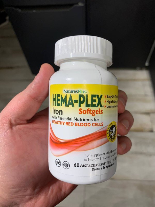 Витамины Hema Plex железо, Магний, Комплекс витаминов В