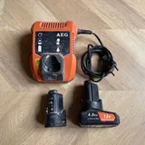 Рубанок, сварочные перчатки, зарядное AEG, аккумуляторы, гибкий неон 2