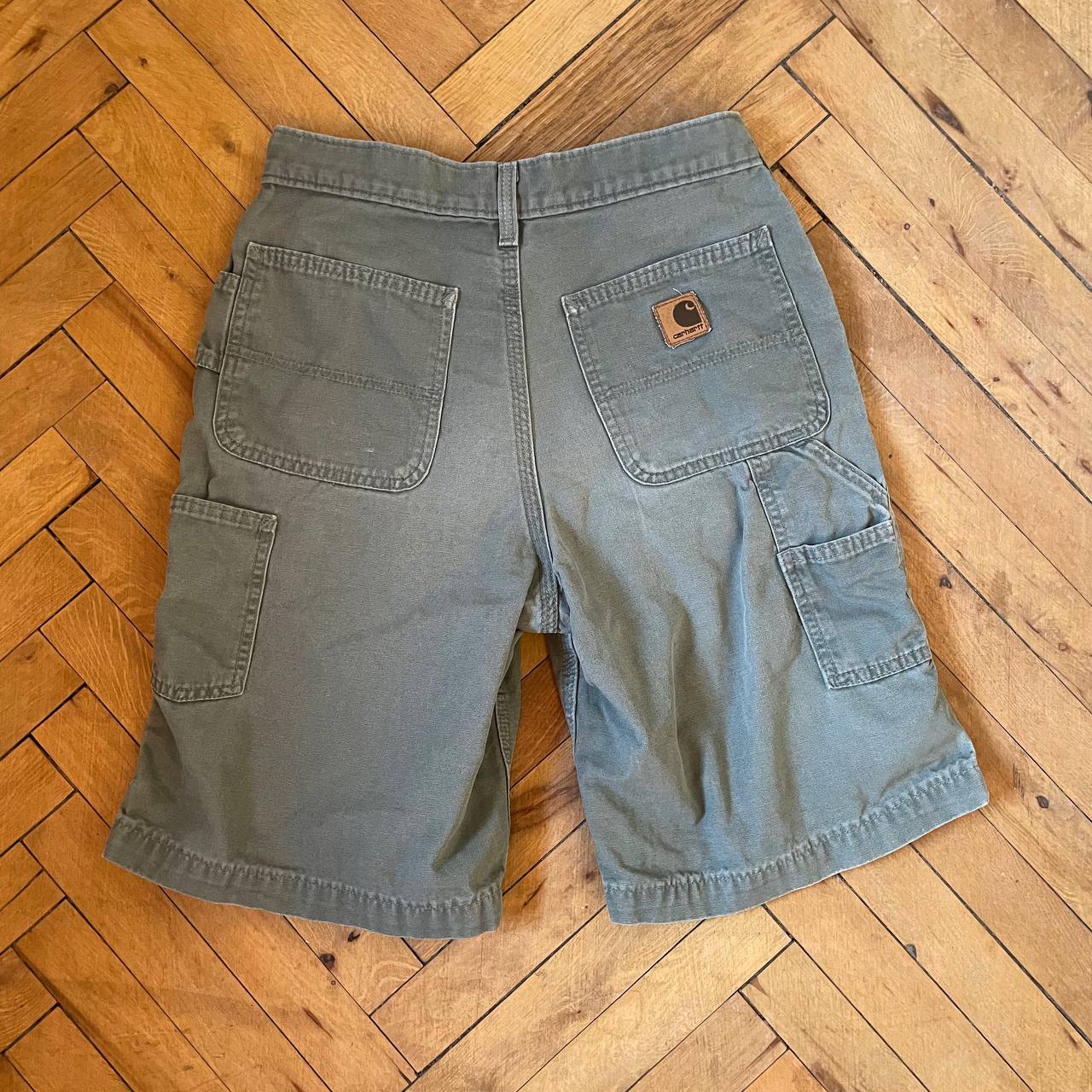 Carhartt green cargo shorts