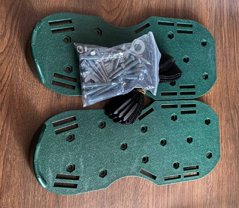 игольчатый валик 40см, обувь с шипами 5