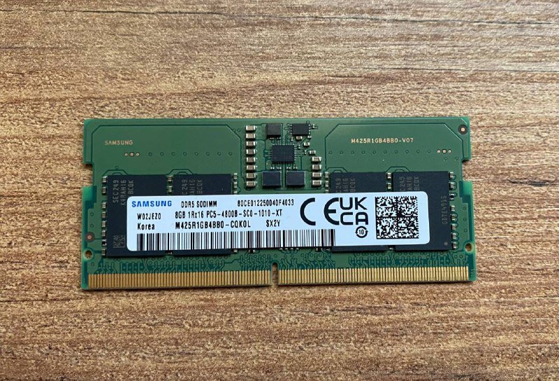 Samsung 8GB DDR5 4800MHz оперативная память