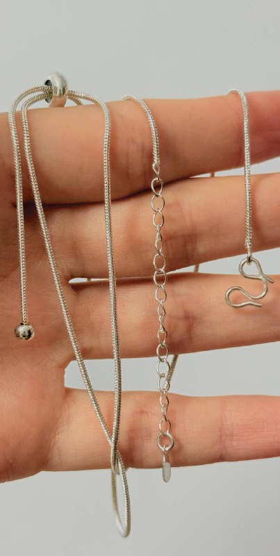 Серебряная цепь 925 пробы 5