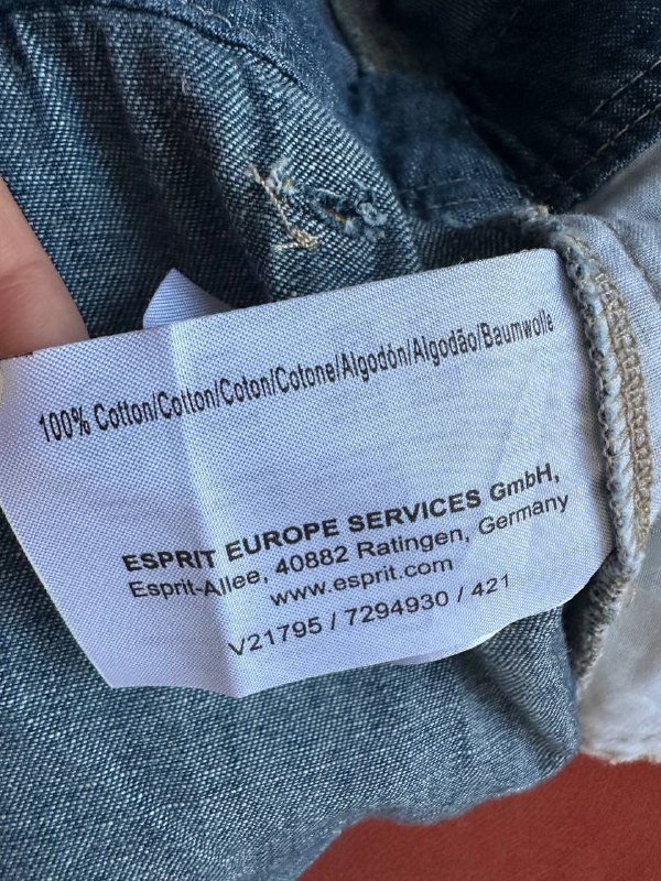 Esprit jeans платье 100% котон 4