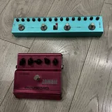 Подставка для гитары, процессор M-Vave Tank-G, педаль Rocktron Zombie, чехлы для гитар 2